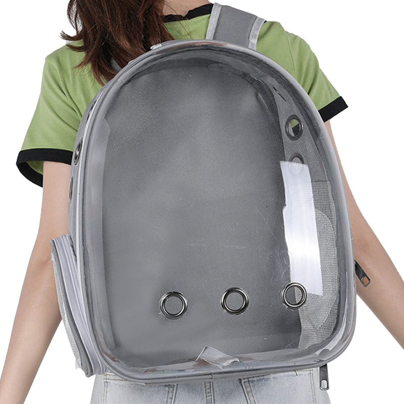 Bolsa transparente para pets