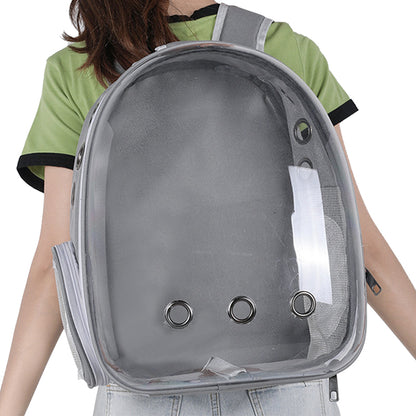 Bolsa transparente para pets